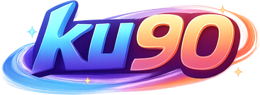 ku90 সবুজ থিমের ব্র্যান্ড লোগো